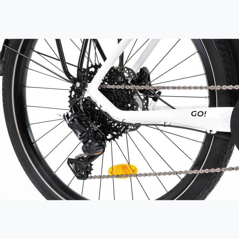 Electric bike KROSS E-Cargo Space Platform el. white/black/shine 12