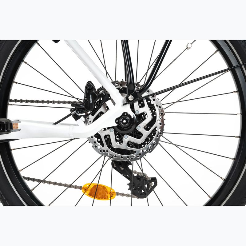 Electric bike KROSS E-Cargo Space Platform el. white/black/shine 15