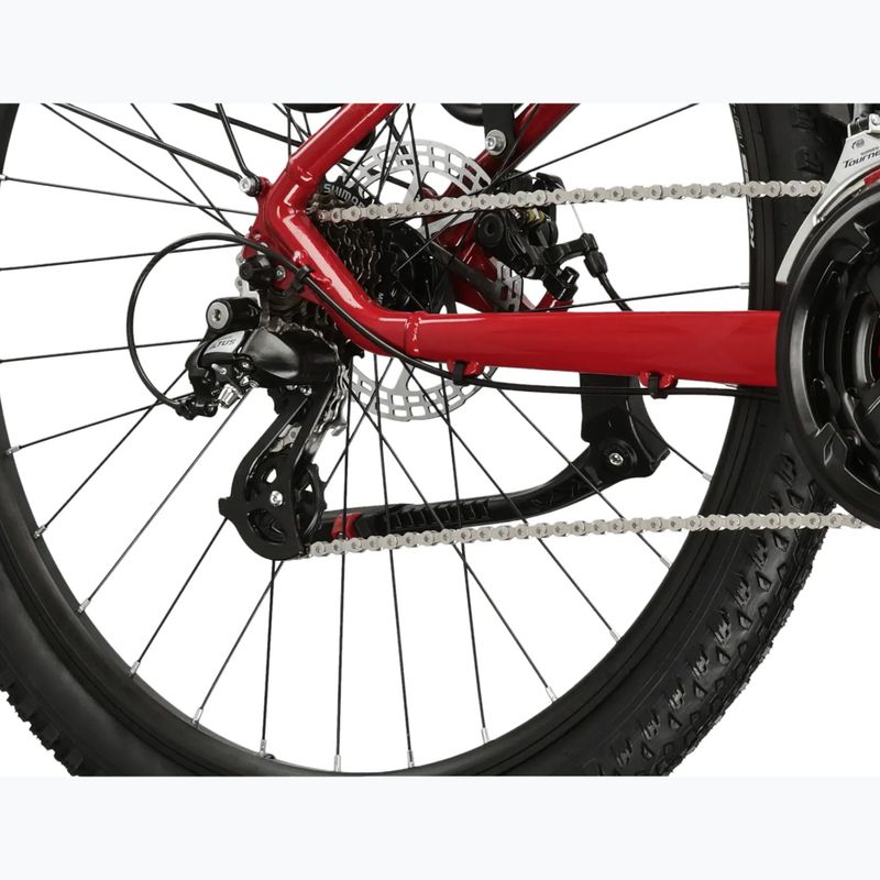 Mountain bike KROSS Hexagon 2.0 EQ 27,5" red/maroon/shine 8