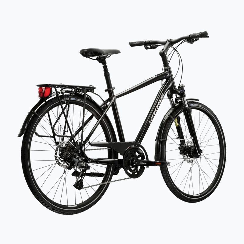 Men's trekking bike KROSS Trans 7.0 Bg black/grey/shine 3