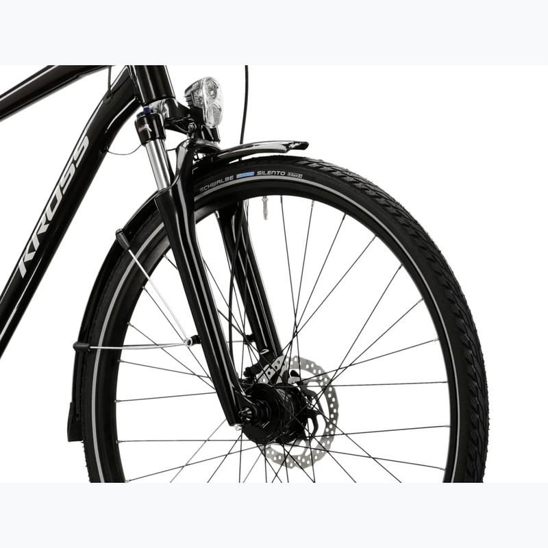 Men's trekking bike KROSS Trans 7.0 Bg black/grey/shine 5