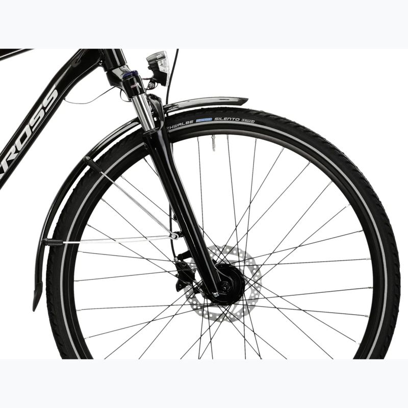 Men's trekking bike KROSS Trans 7.0 Bg black/grey/shine 6