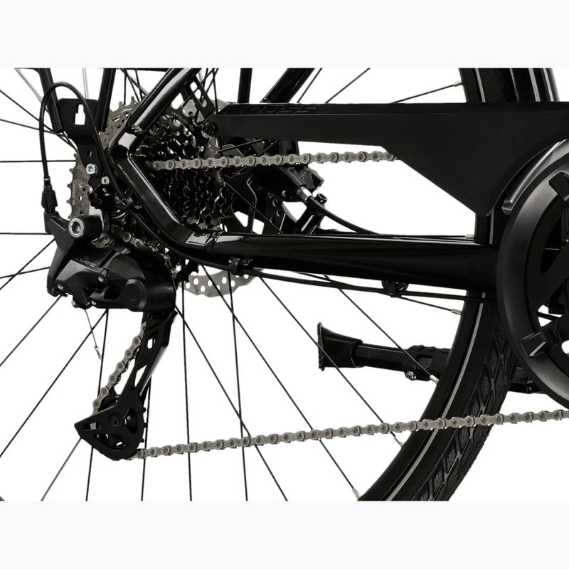 Men's trekking bike KROSS Trans 7.0 Bg black/grey/shine 8
