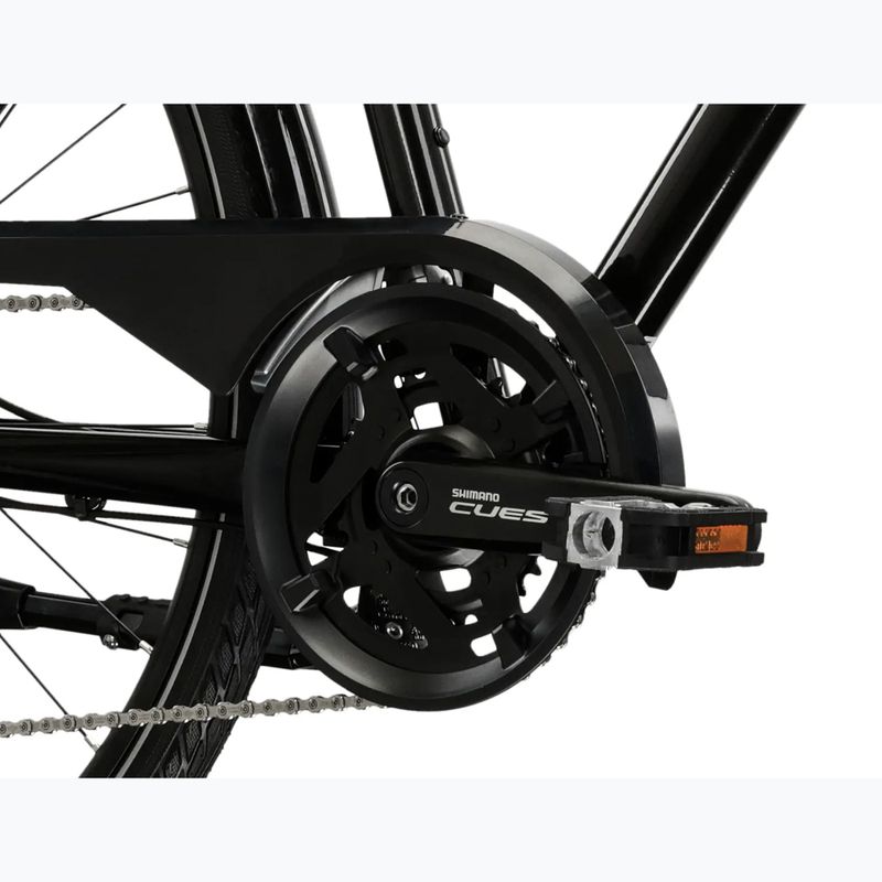 Men's trekking bike KROSS Trans 7.0 Bg black/grey/shine 9