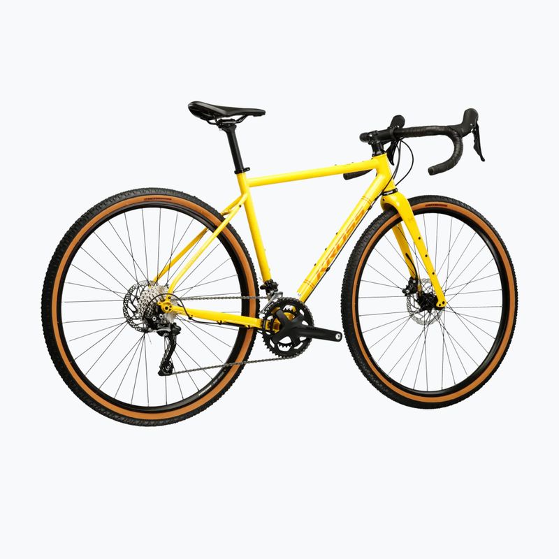 Gravel bike KROSS Esker 4.0 yellow/orange/shine 3