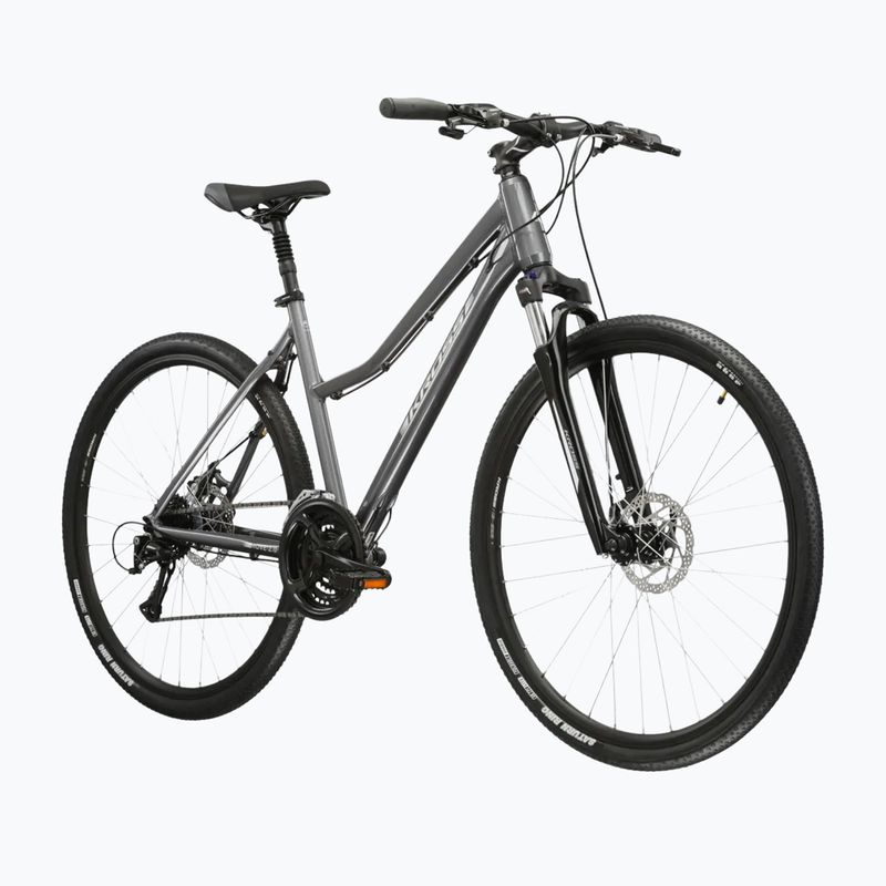 Women's city bike KROSS Move 2.0 W graphite/silver/shine 2