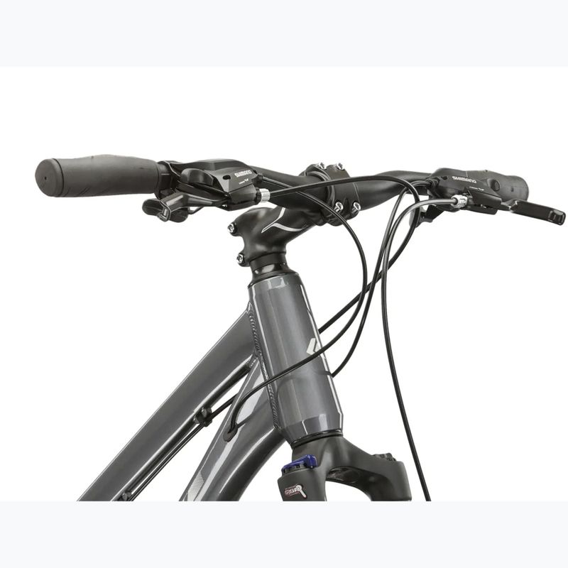 Women's city bike KROSS Move 2.0 W graphite/silver/shine 4