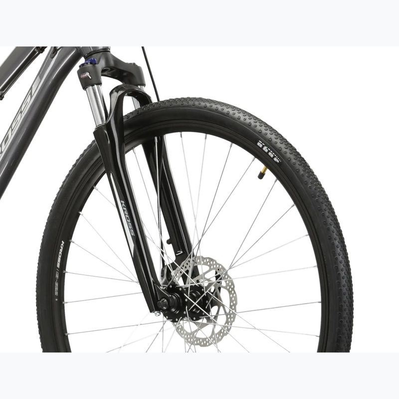 Women's city bike KROSS Move 2.0 W graphite/silver/shine 5