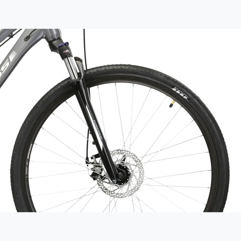 Women's city bike KROSS Move 2.0 W graphite/silver/shine 6