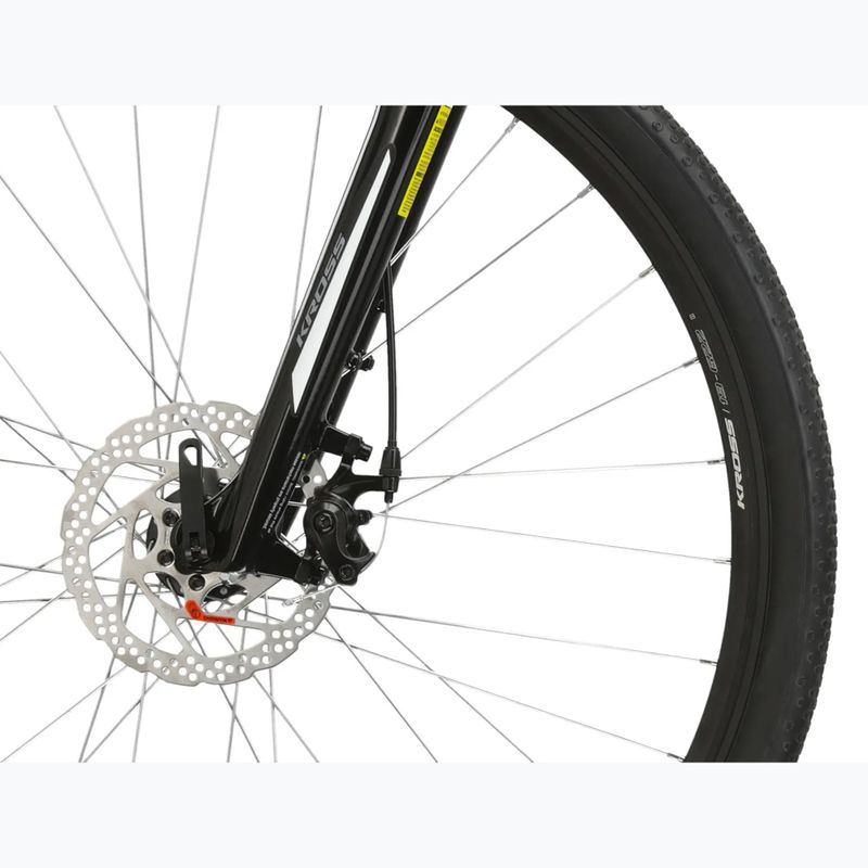 Men's city bike KROSS Move 2.0 turquoise/silver/shine 7