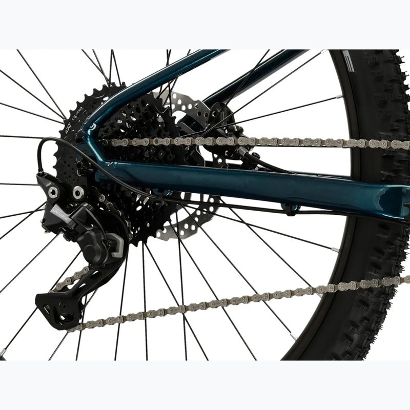 Junior bike KROSS Level Jr 5.0 turquoise/orange/shine 8