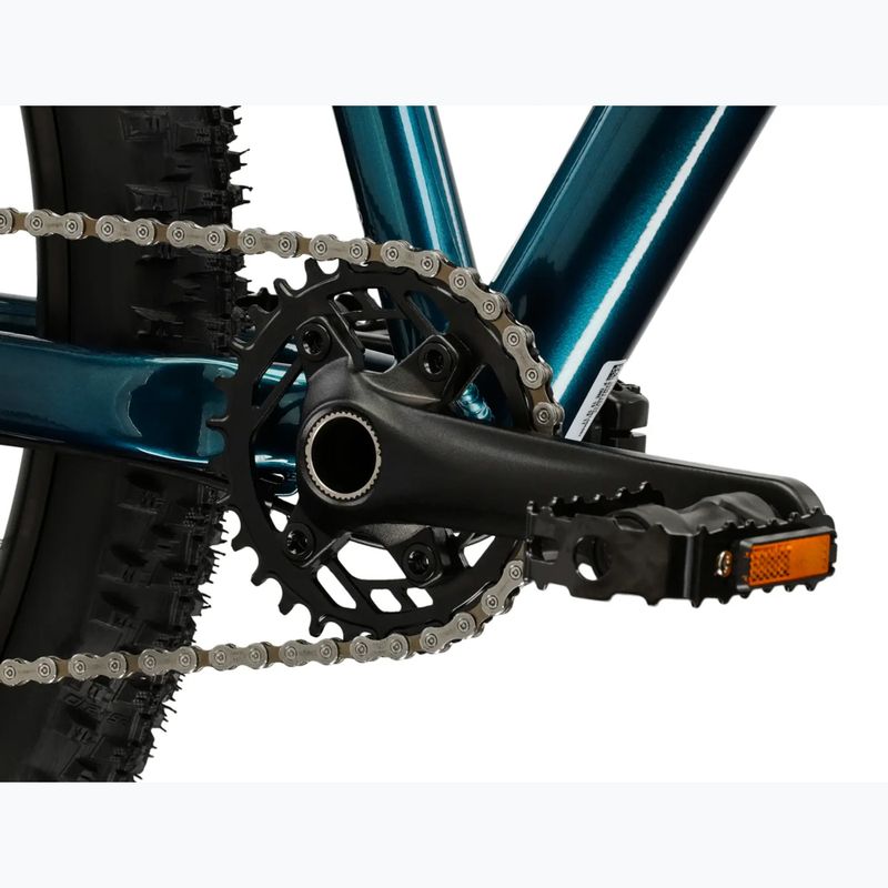 Junior bike KROSS Level Jr 5.0 turquoise/orange/shine 9