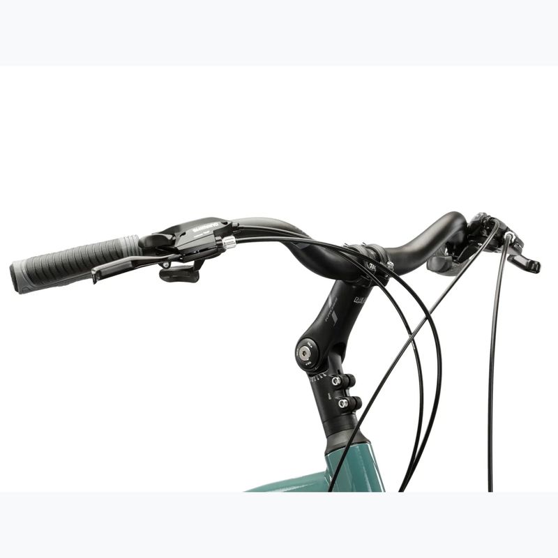 Men's trekking bike KROSS Trans 3.0 green/silver/shine 4