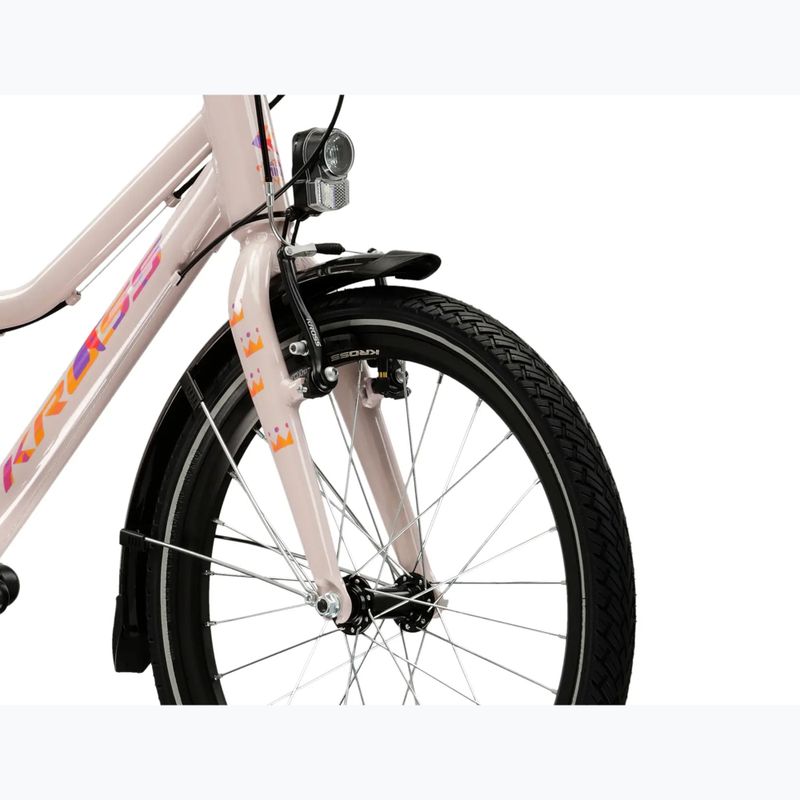 Children's bike KROSS Lea Mini 3.0 Eq W pink/pink/shine 5