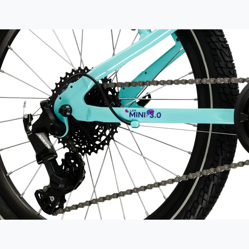 Children's bike KROSS Lea Mini 3.0 W sea blue/purple/shine 7