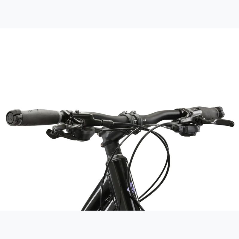 Women's cross bike KROSS Evado 7.0 W black/purple/shine 4