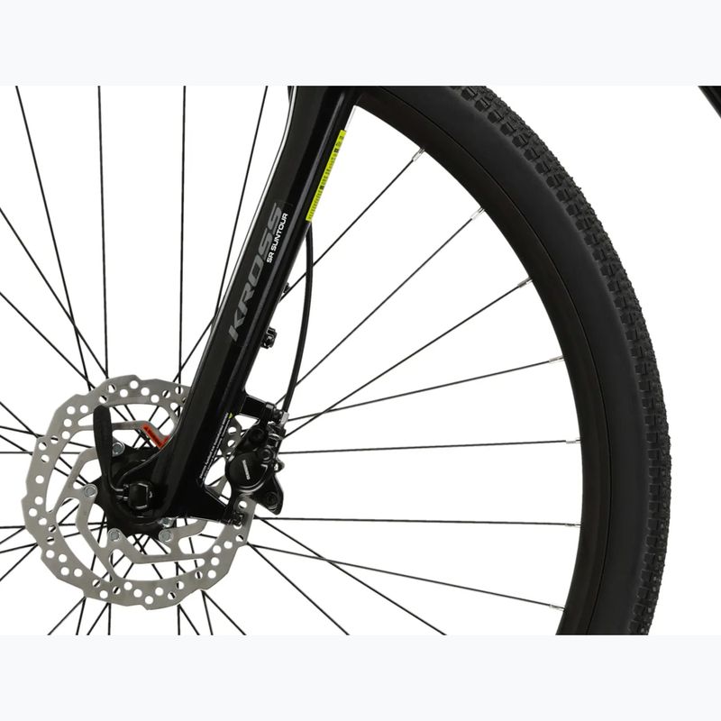 Women's cross bike KROSS Evado 7.0 W black/purple/shine 7