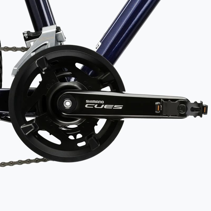 Cross bike KROSS Evado 5.0 navy/silver/shine 10