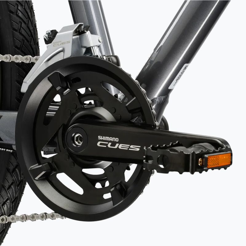 Cross bike KROSS Evado 5.0 grey/black/shine 8