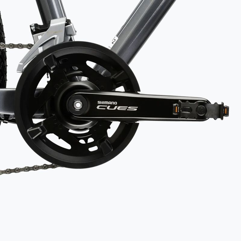 Cross bike KROSS Evado 5.0 grey/black/shine 9