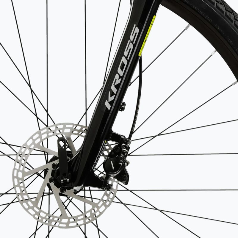 Women's cross bike KROSS Evado 5.0 W grey/blue/shine 7