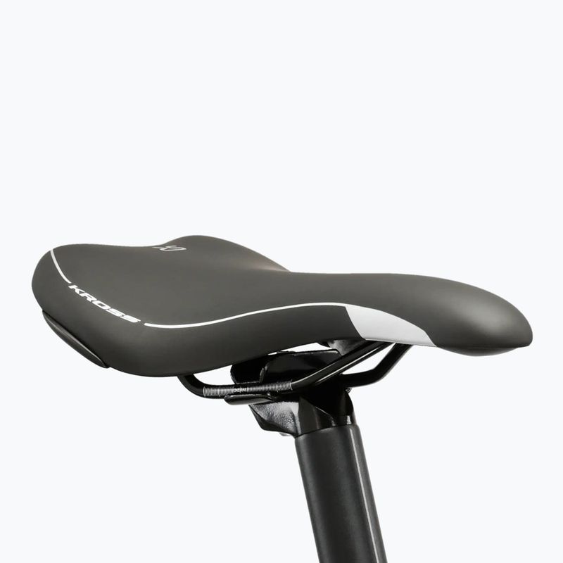 Women's cross bike KROSS Evado 5.0 W grey/blue/shine 11