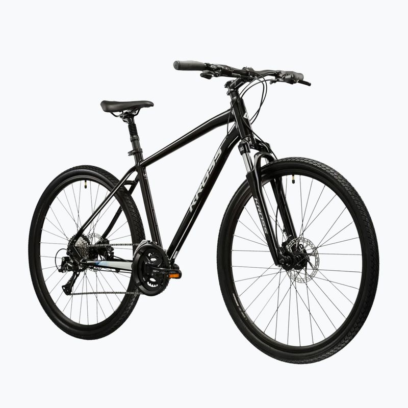 Cross bike KROSS Evado 4.0 black/silver 2