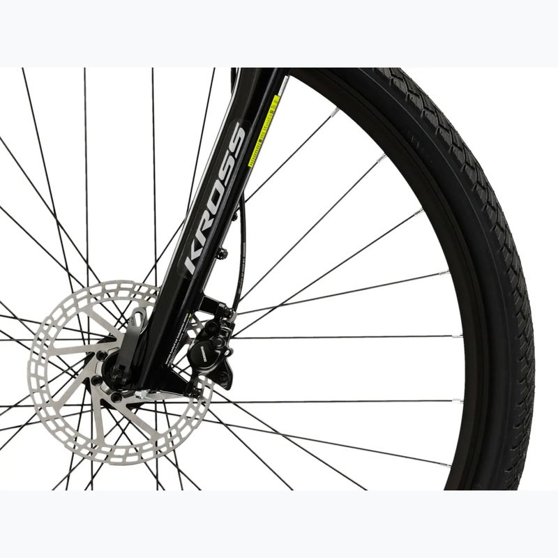 Cross bike KROSS Evado 4.0 black/silver 7
