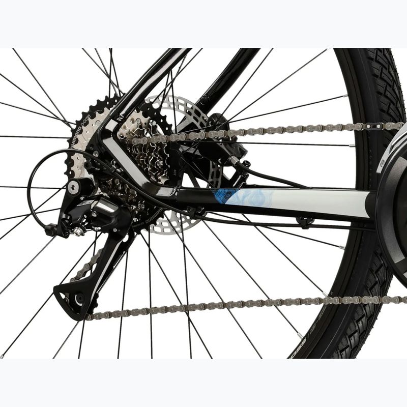 Cross bike KROSS Evado 4.0 black/silver 8