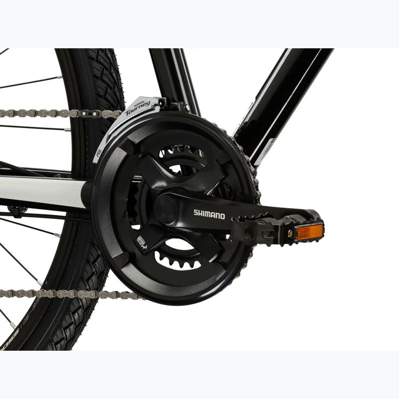 Cross bike KROSS Evado 4.0 black/silver 9