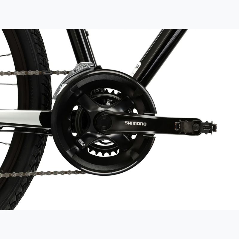 Cross bike KROSS Evado 4.0 black/silver 10