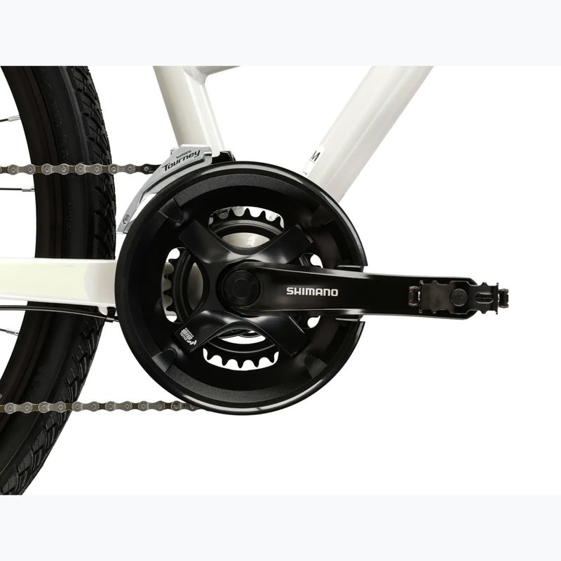 Women's cross bike KROSS Evado 4.0 W grey/navy/shine 10