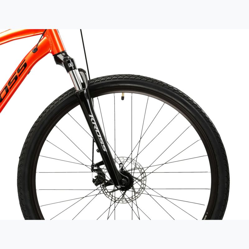 Cross bike KROSS Evado 3.0 orange/black/shine 6