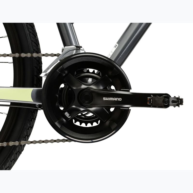 Women's cross bike KROSS Evado 3.0 W grey/green 10