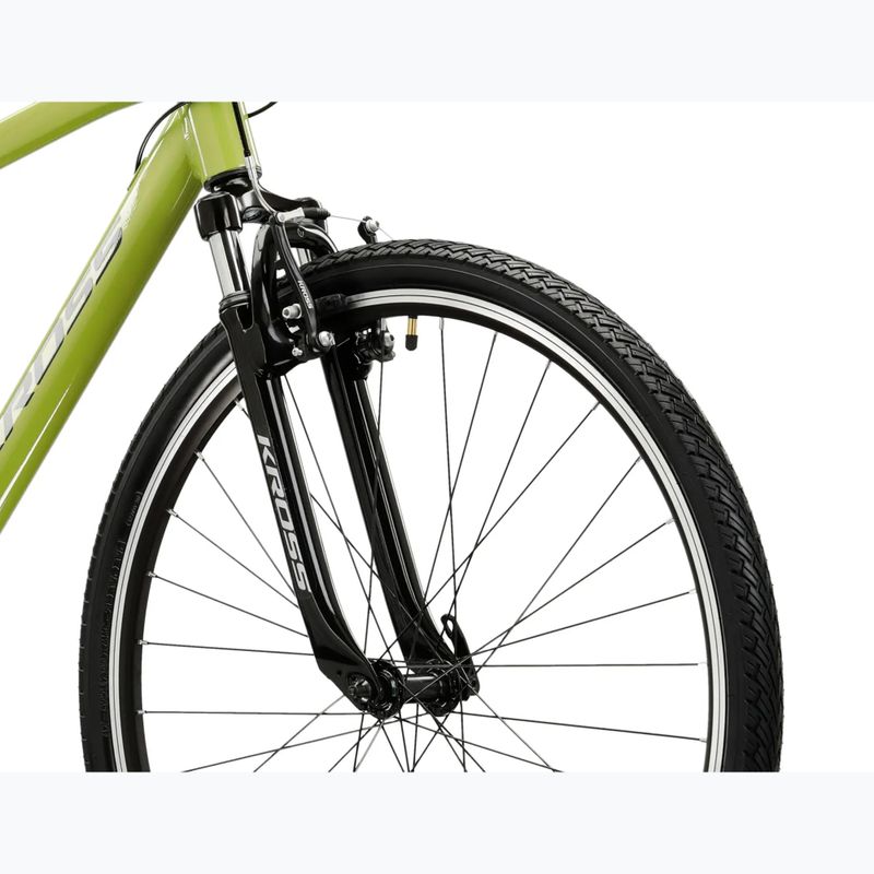 Cross bike KROSS Evado 2.0 khaki/black/shine 5