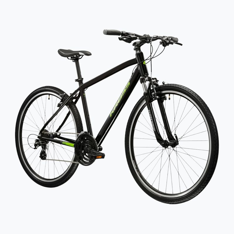 Cross bike KROSS Evado 2.0 black/green/shine 2