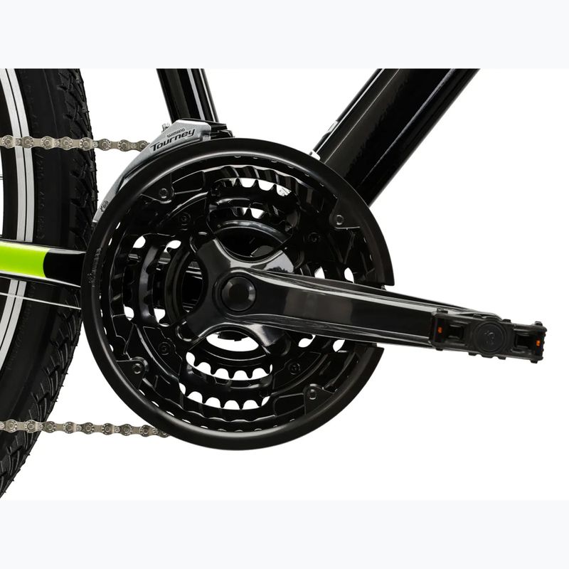 Cross bike KROSS Evado 2.0 black/green/shine 9