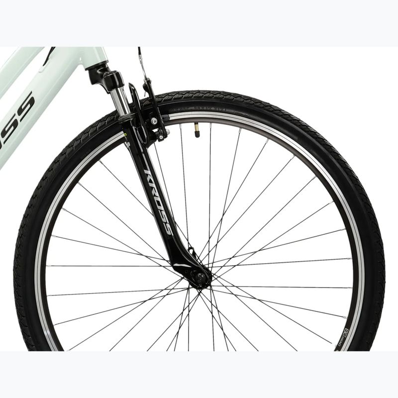 Women's cross bike KROSS Evado 2.0 W mint/black/shine 6