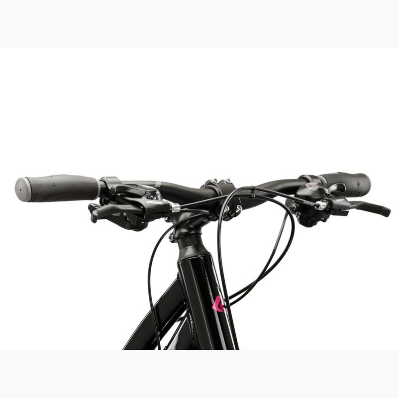 Women's cross bike KROSS Evado 2.0 W black/pink/shine 4