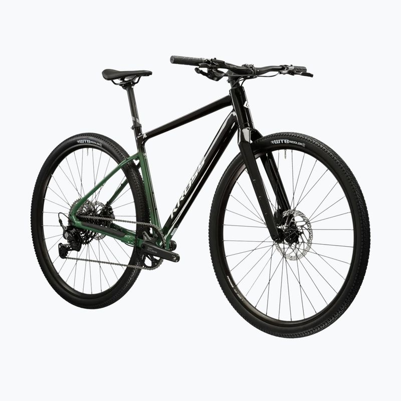 Gravel bike KROSS Esker FL black/green/shine 2