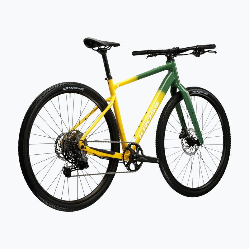 Gravel bike KROSS Esker FL green/yellow/shine 3