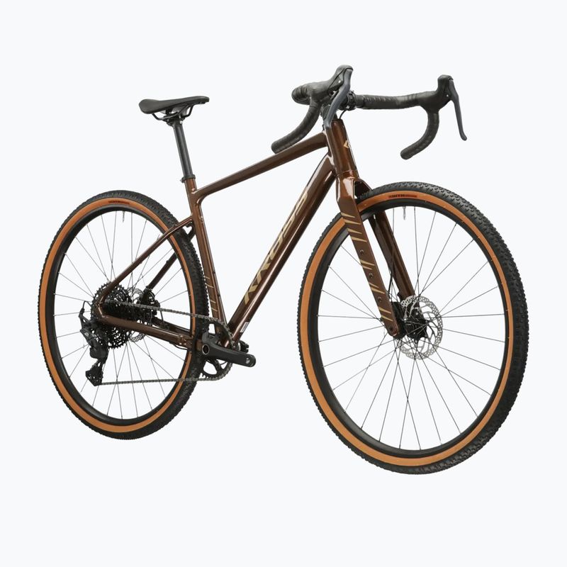 Gravel bike KROSS Esker 2.0 brown/beige/shine 2