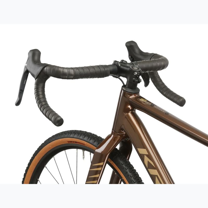 Gravel bike KROSS Esker 2.0 brown/beige/shine 4