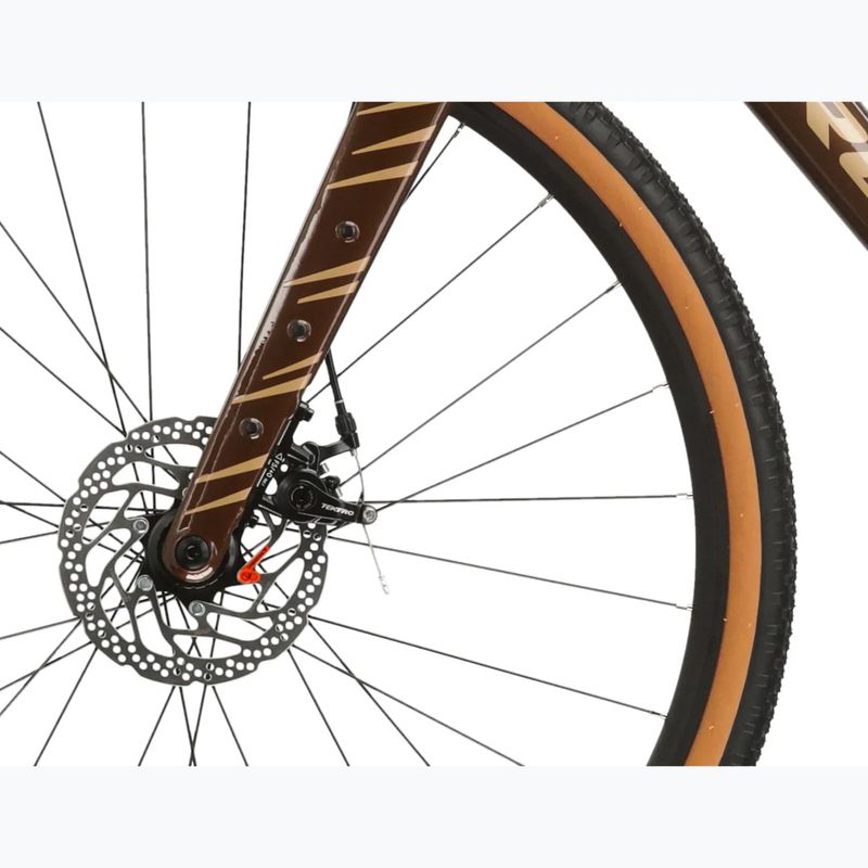 Gravel bike KROSS Esker 2.0 brown/beige/shine 8