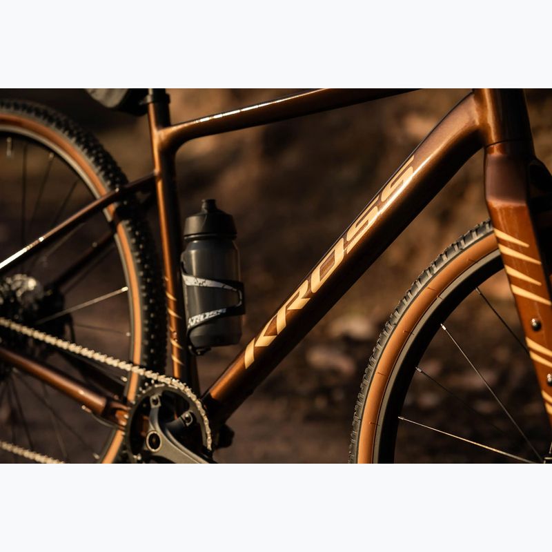 Gravel bike KROSS Esker 2.0 brown/beige/shine 17