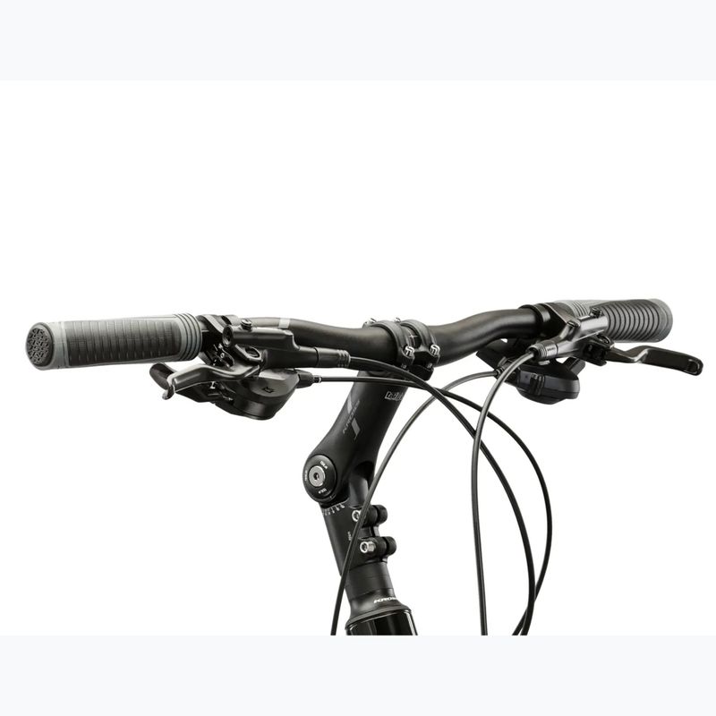 Men's trekking bike KROSS Trans 7.0 black/silver/shine 4