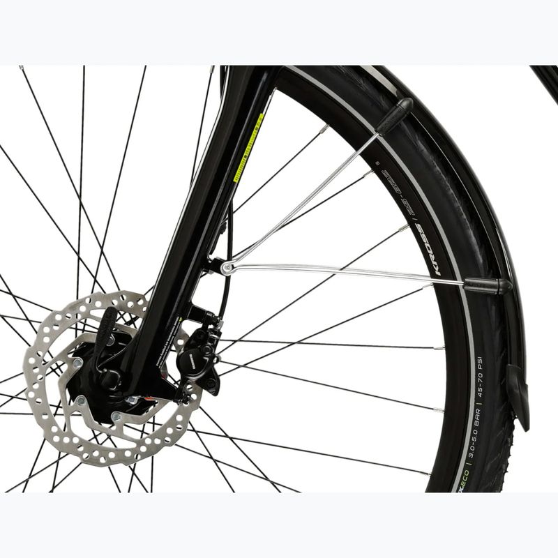 Men's trekking bike KROSS Trans 7.0 black/silver/shine 7