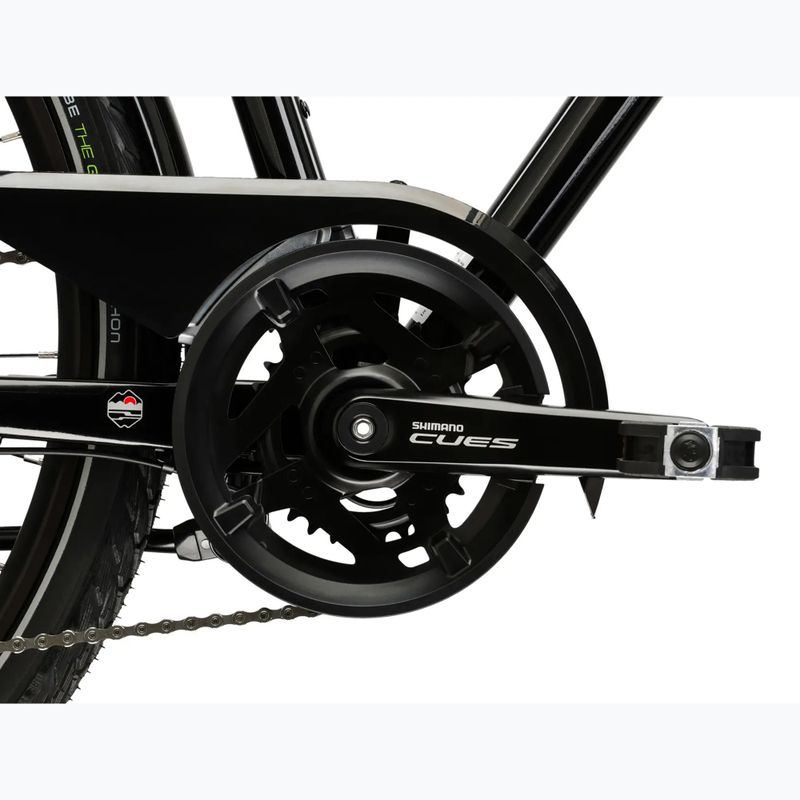 Men's trekking bike KROSS Trans 7.0 black/silver/shine 10