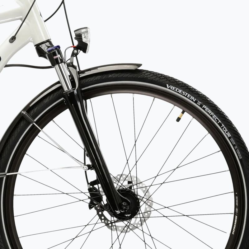 Men's trekking bike KROSS Trans 5.0 grey/navy/shine 6