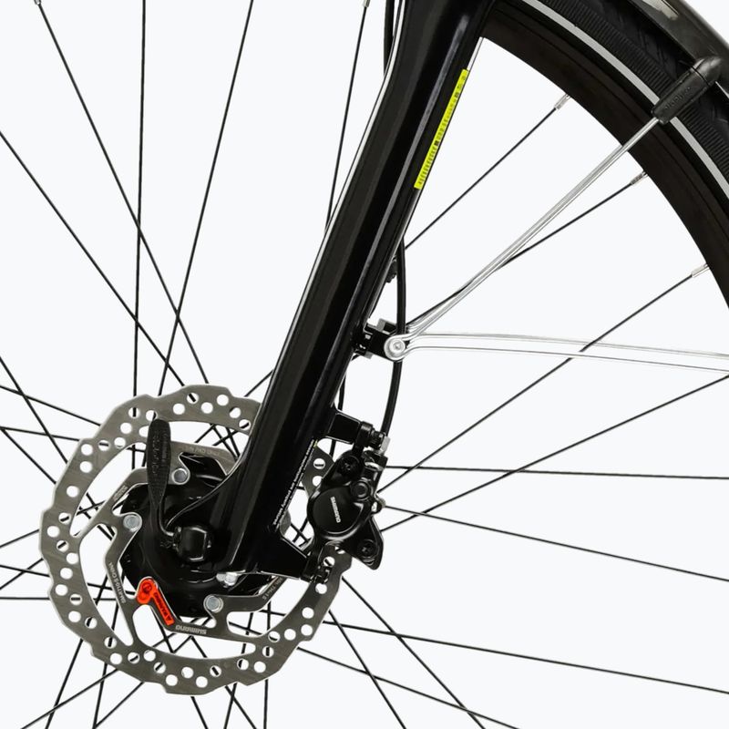 Men's trekking bike KROSS Trans 5.0 grey/navy/shine 7